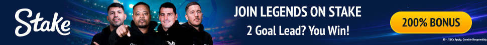 Join Legends on Stake: 200% Bonus